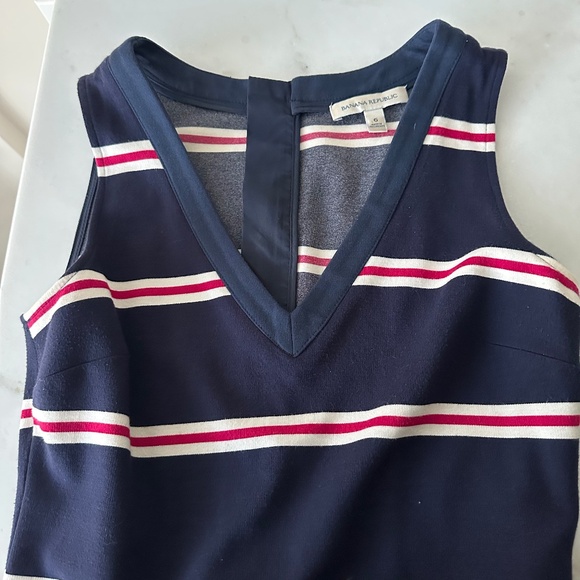 Banana Republic Size 6 Striped Dress - Picture 3 of 7